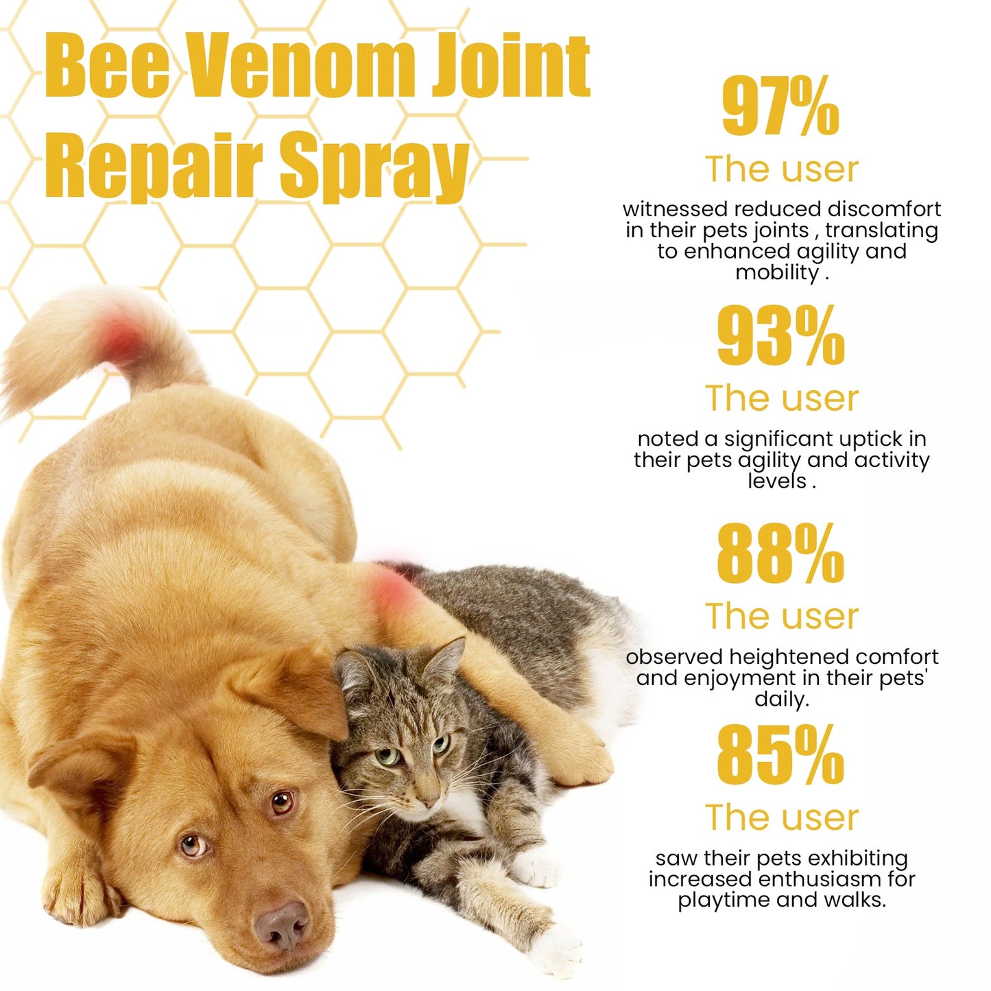 Spray Premium para la Reparación de Articulaciones para Gatos y Perros