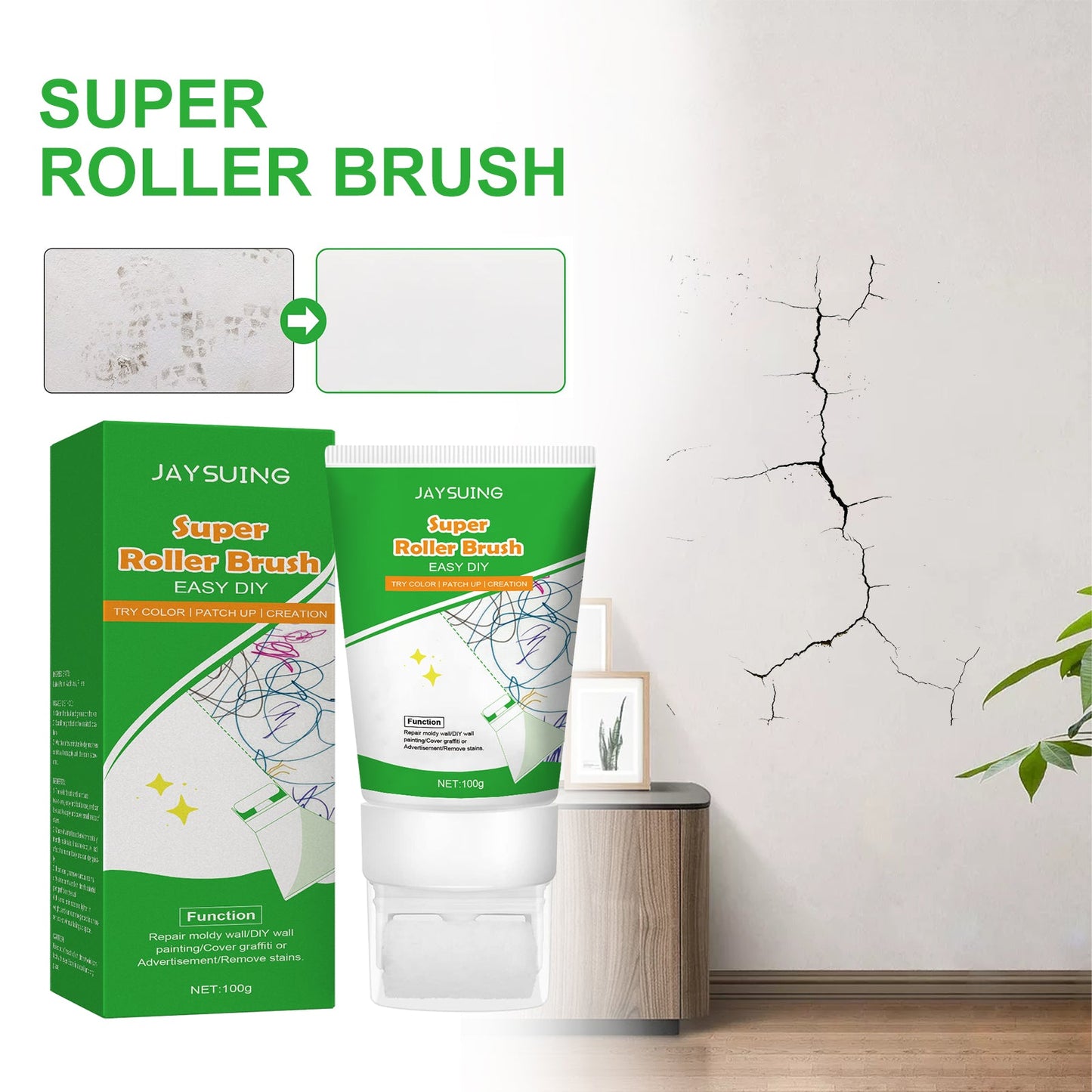 Premium Wall Repair Paint for Flawless Finishes