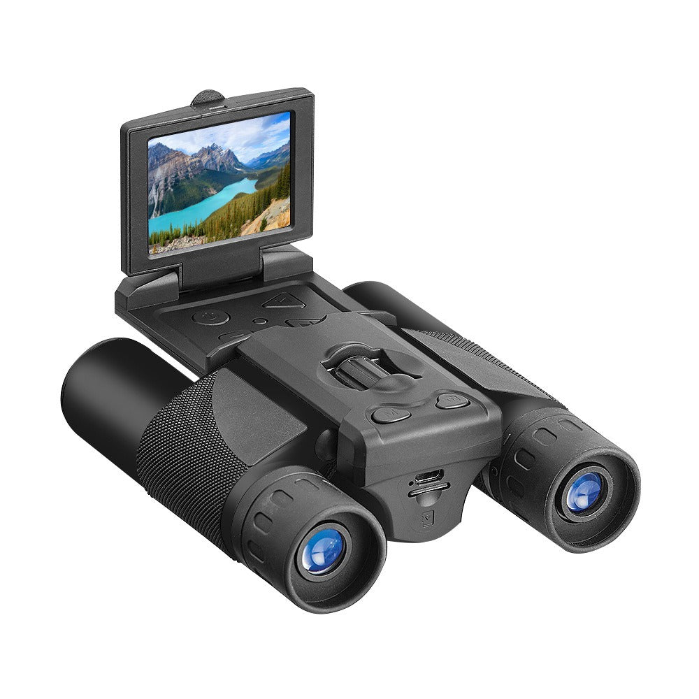 HD video camera starlight night vision bird watching telescope outdoor with screen binoculars digital telescope - Korvel