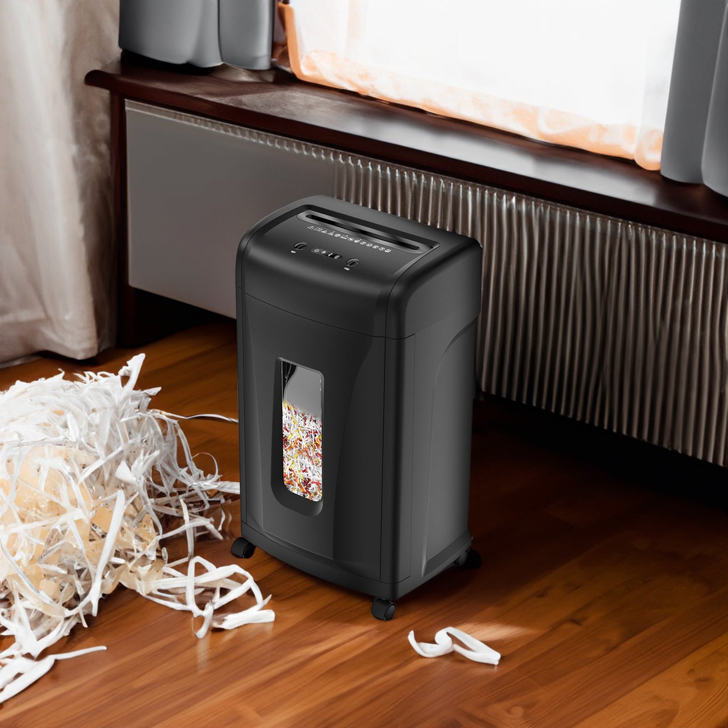 Destructora de Papel de Corte Cruzado Premium - Alta Seguridad, Gran Capacidad