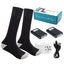 3-speed heating socks with charging intelligent heating warm feet outdoor anti cold long socks for warmth - Korvel