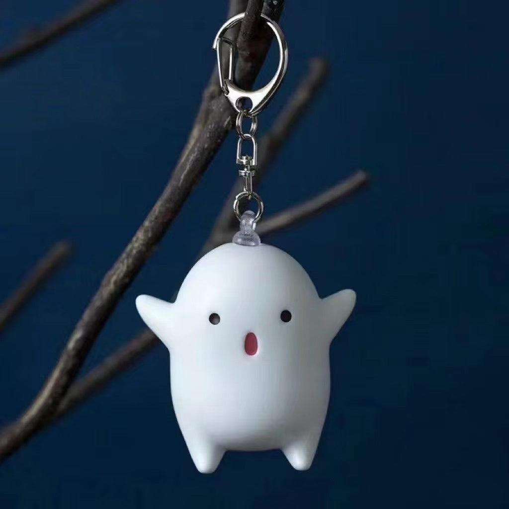 What kind of life do you want to live? Anime peripherals, wow wow, Miyazaki Hayao series keychain pendant - Korvel