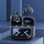 Open Ear Clip Wireless Earbuds BT 5.4 Sports Earphones Built-in Mic Fitness Headphones Waterproof Headset for Workout/Running - Korvel