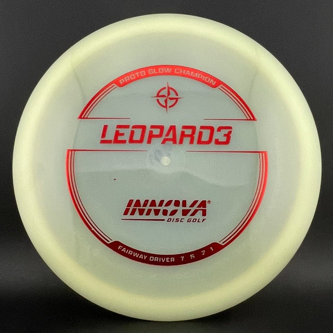 Proto Glow Champion Leopard3 Disque de Golf