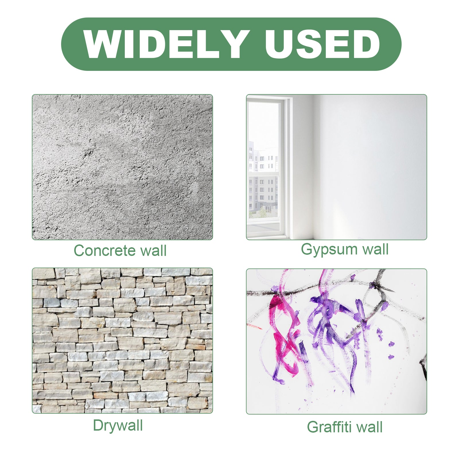 Wall Repair Plaster, Home Renovation Maintenance Wall Graffiti Cover Cracks Multi-functional Repair Plaster - Korvel