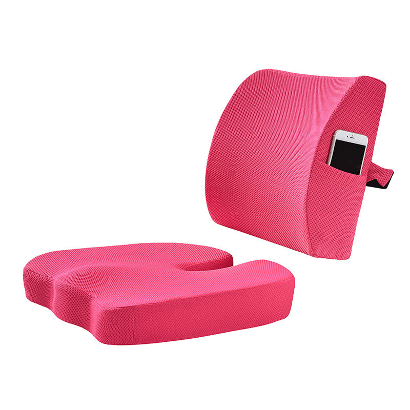 Car Seat Cushion Office Waist Cushion One Set Of Summer Gel Cushion Breathable Seat Cushion Hip Beauty Cushion Set - Korvel