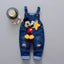 Pantalons en denim cartoon pour bébés garçons - Confortables et élégants
