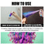 Party Temporary Hair Dye, Disposable Party Glitter Hair Color Fast And Easy Color Without Damaging Hair - Korvel