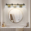 LED 4-Light Modern Crystal Bathroom Vanity Light Over Mirror Bath Wall Lighting  Fixtures - Korvel