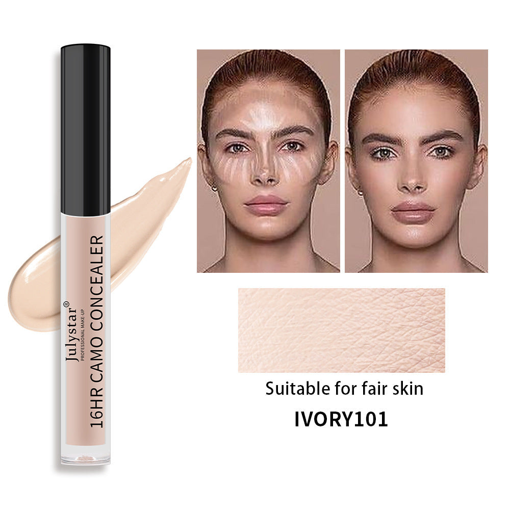 New Concealer Waterproof Non-Removal Concealer Liquid Concealer Cover Face Dark Circles Acne Marks Concealer - Korvel