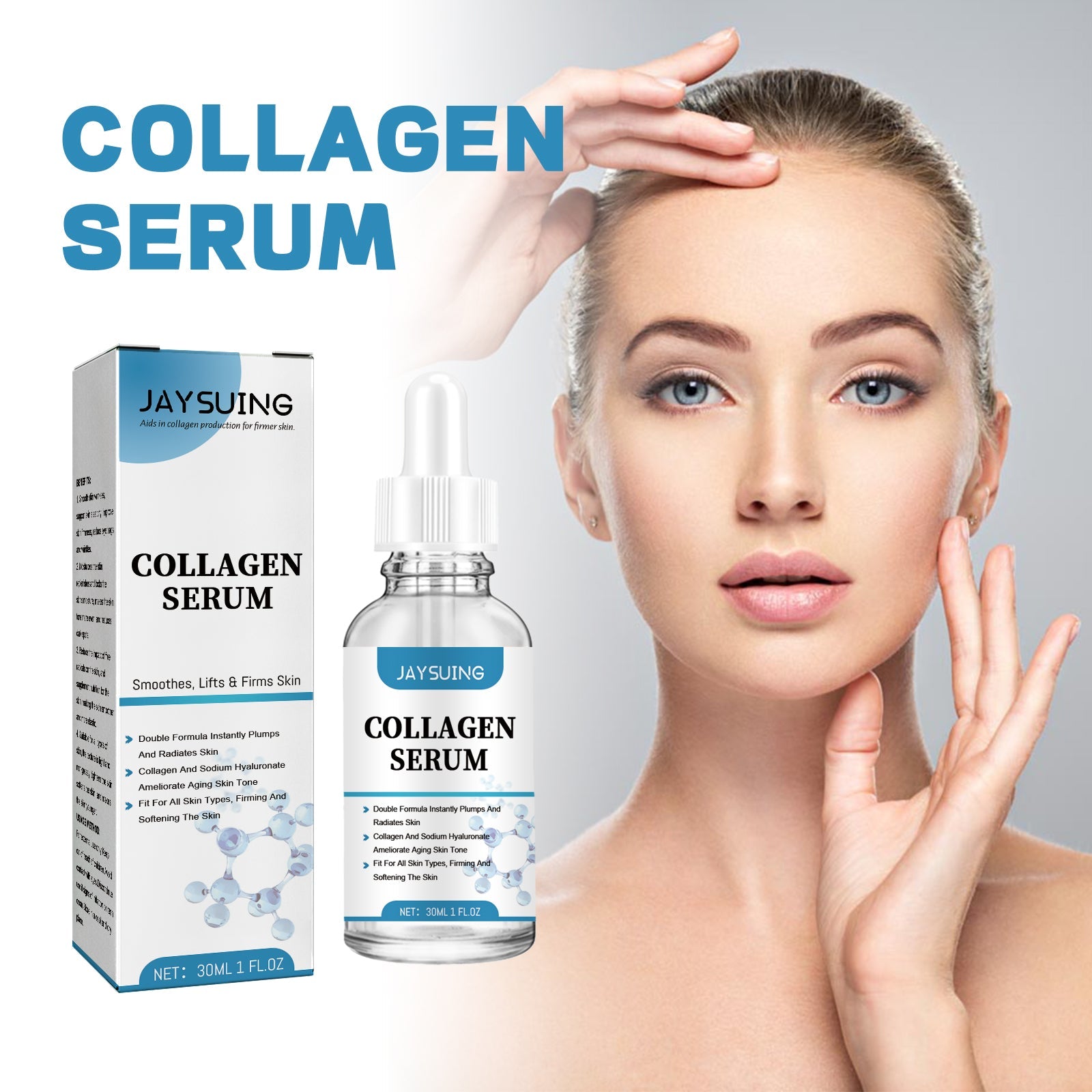 Anti-Aging Firming Serum, Reducing Lines Hydrating Firming And Anti-Aging Serum - Korvel