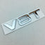 Suitable for Audi V6T V8T metal logo A4LA6LS7Q5Q3 displacement personalized modification leaf plate car sticker - Korvel