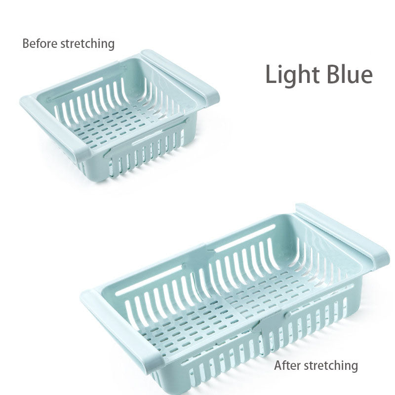 Retractable Refrigerator Divider Storage Rack