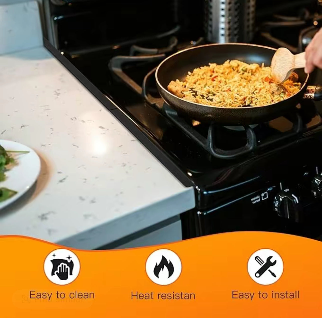 EdgeFill Stove Guards - Korvel