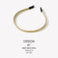 Minimalist metal spring hair clip fine hairpin head clip - Korvel