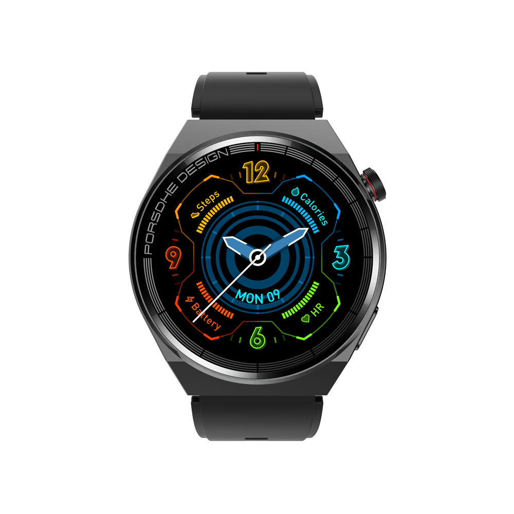 GS GT3 Pro Smart Watch Heart Rate, Blood Pressure, Blood Oxygen Monitoring Bluetooth Sports Watch Bracelet - Korvel