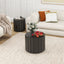 Coffee Table Set of 2, Round Coffee Table ,Nesting Coffet Table,End table,Circle Sidetable for Living room ,Bedroom - Korvel