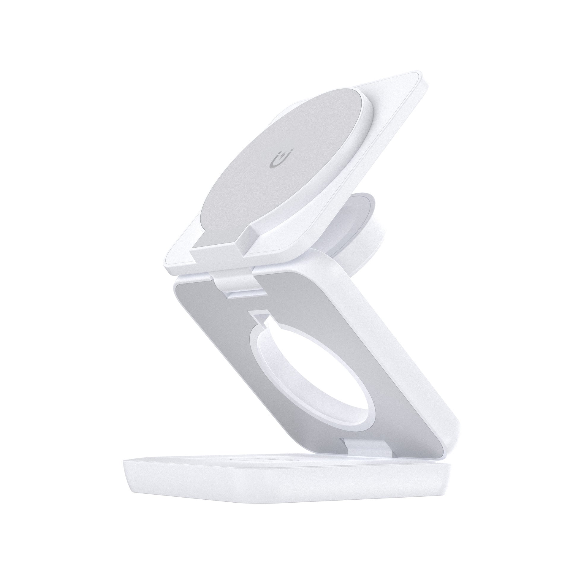 3 in 1 Wireless Charger Magnetic Foldable Charger For iphone charger power Adapter Charging Stand & Holder - Korvel