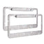 Juego de Marcos para Placas de Licencia con Brillantes Strass