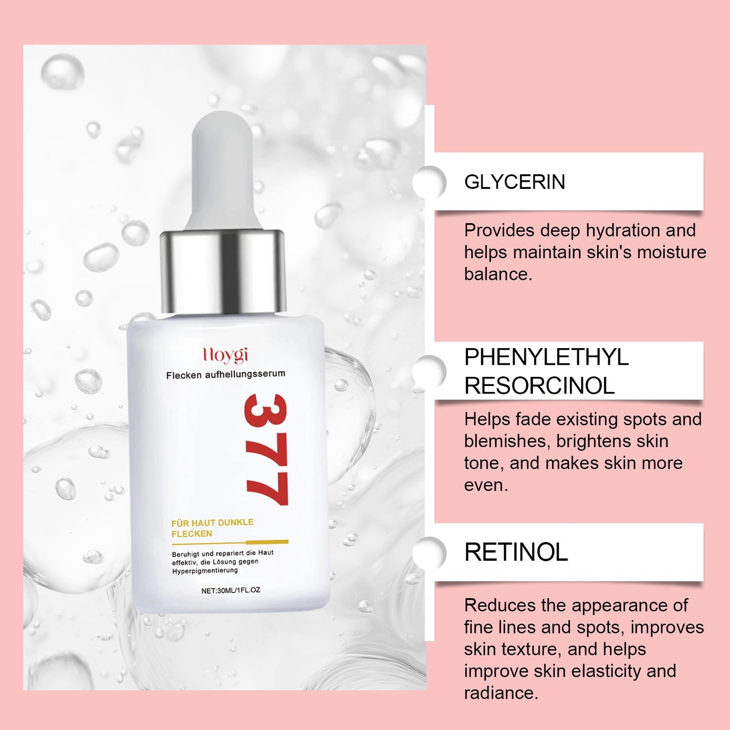 Facial Care Essence Pure And Translucent Skin Care Moisturizing Essence Soft And Gentle And Bright - Korvel
