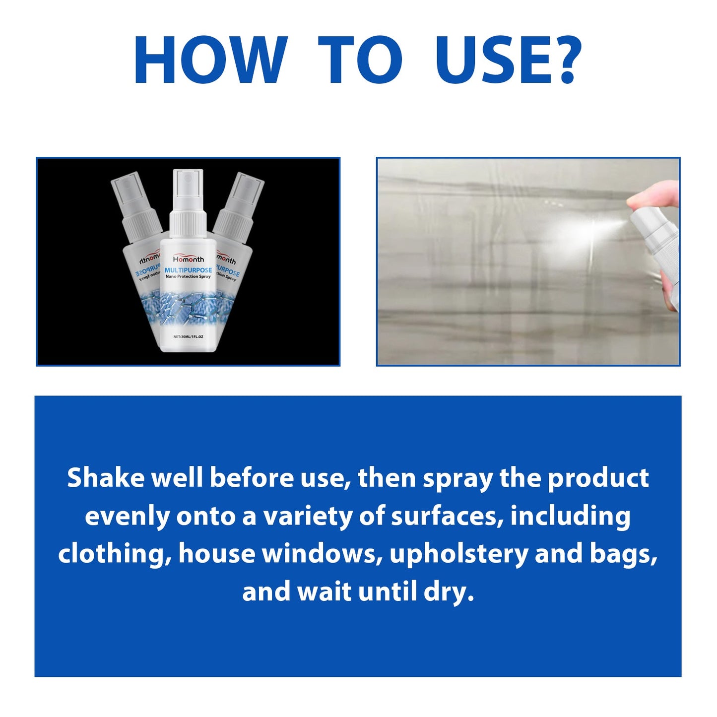 Multipurpose Nano Protection Spray, Tile Countertop Scratch Repair Stain Remover Multi-Functional Retreader - Korvel