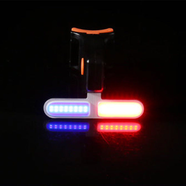 Lumière de vélo rechargeable USB à modes d'éclairage multiples