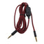 Audio cable suitable for Logitech GPRO X G233 G433 Alpha Red Black Braided Gaming Earphone Cable - Korvel