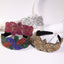 Handmade Heavy Craft Inlaid Water Diamond Rice Ball Head Hoop - Korvel