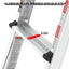 Aluminum Multi-Position Ladder with Wheels - 22 FT, 300 lbs Capacity