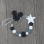 Silicone Beads Pacifier Clip for Infants and Toddlers