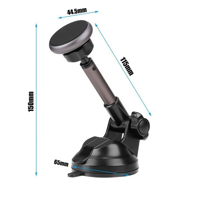 Universal Car Telescopic Arm Magnetic Phone Stand