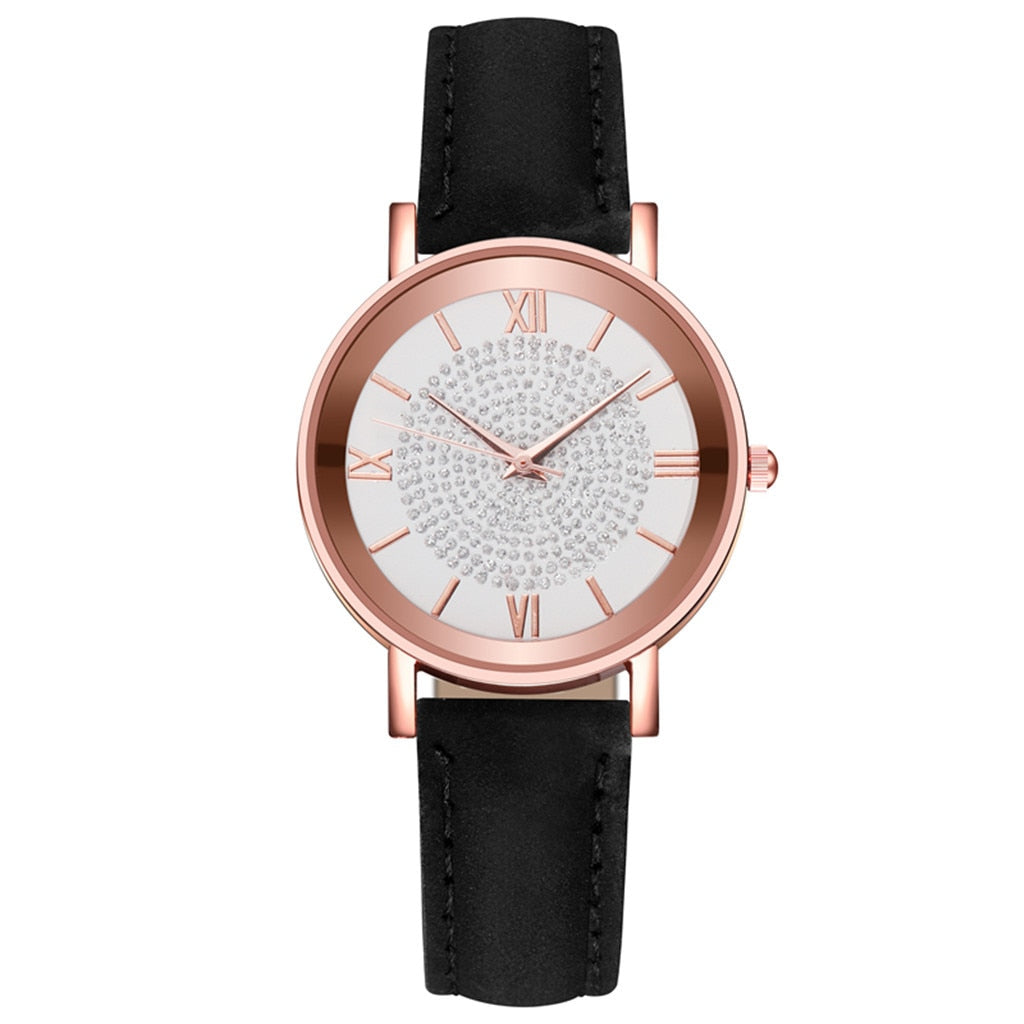 Luxury Watches Quartz  Watch Stainless Steel Dial Casual Bracele Watch - Korvel
