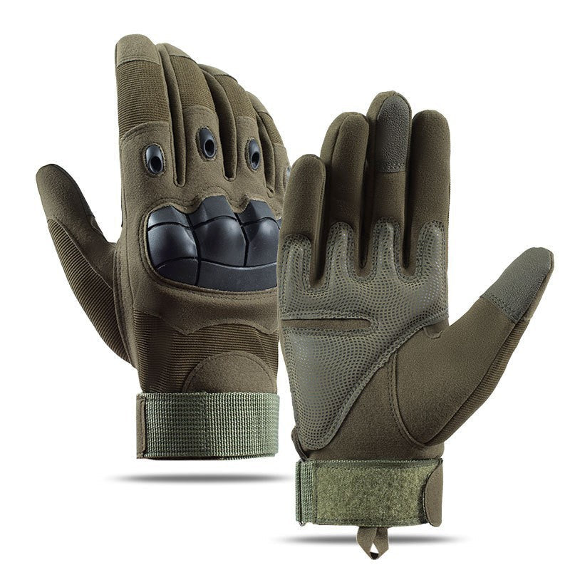 Tactical half-finger gloves men's soft shell protective microfiber special forces military fans sports cycling outdoor - Korvel