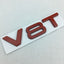 Suitable for Audi V6T V8T metal logo A4LA6LS7Q5Q3 displacement personalized modification leaf plate car sticker - Korvel
