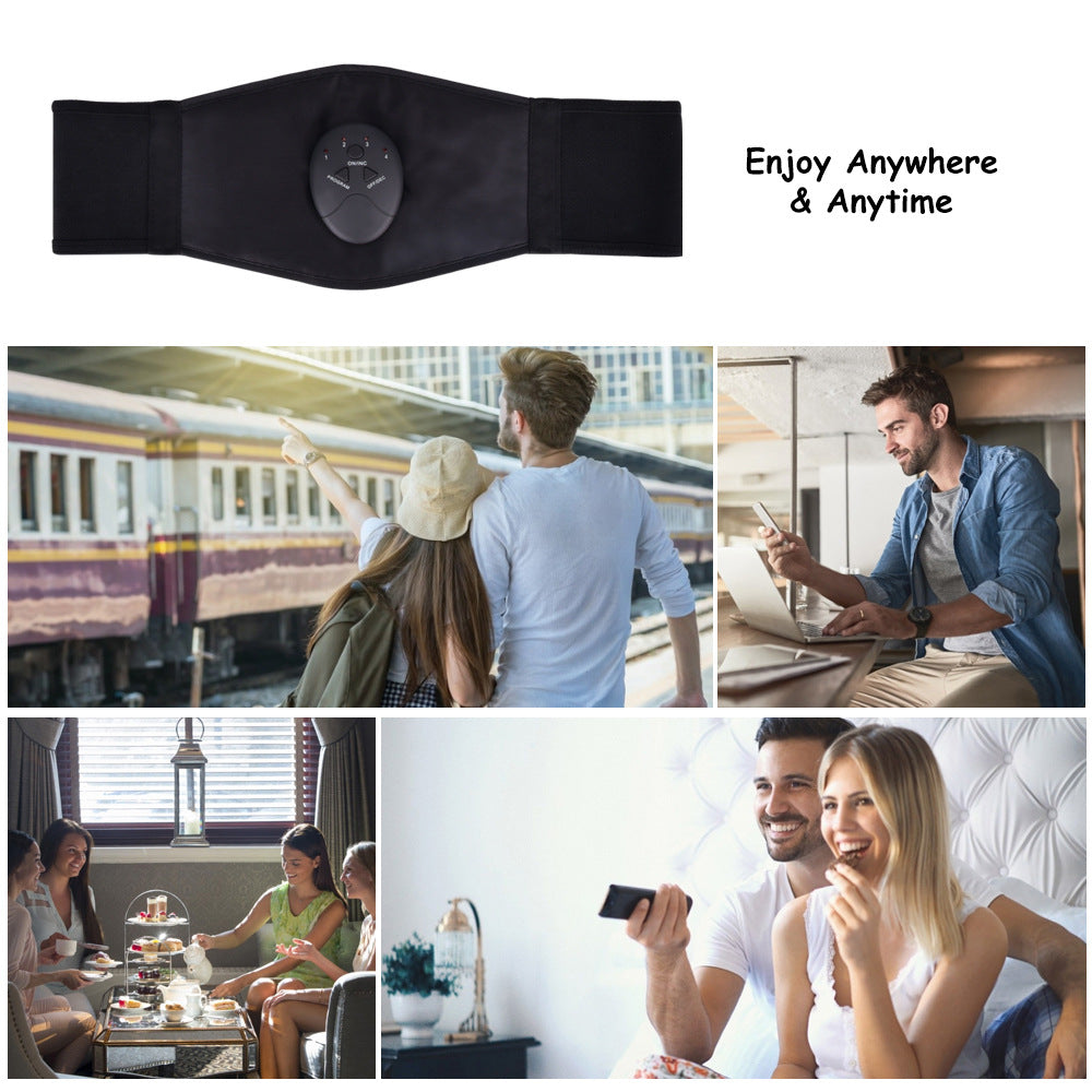 Smart Abdominal Belt Abdominal Belt Abdominal Trainer Fitness Equipment Abdominal Muscle Sticker Home - Korvel