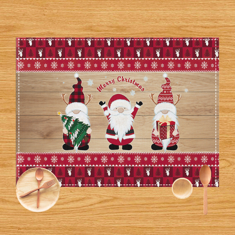 Premium Christmas Dining Mat - Heat-Insulating Table Decoration