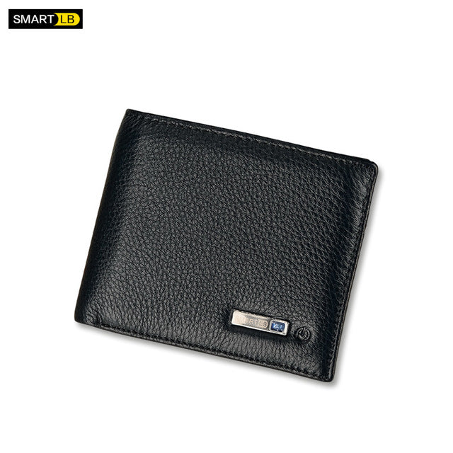 SMARTLB Cartera Bifold de Cuero Genuino - Diseño Slim Premium