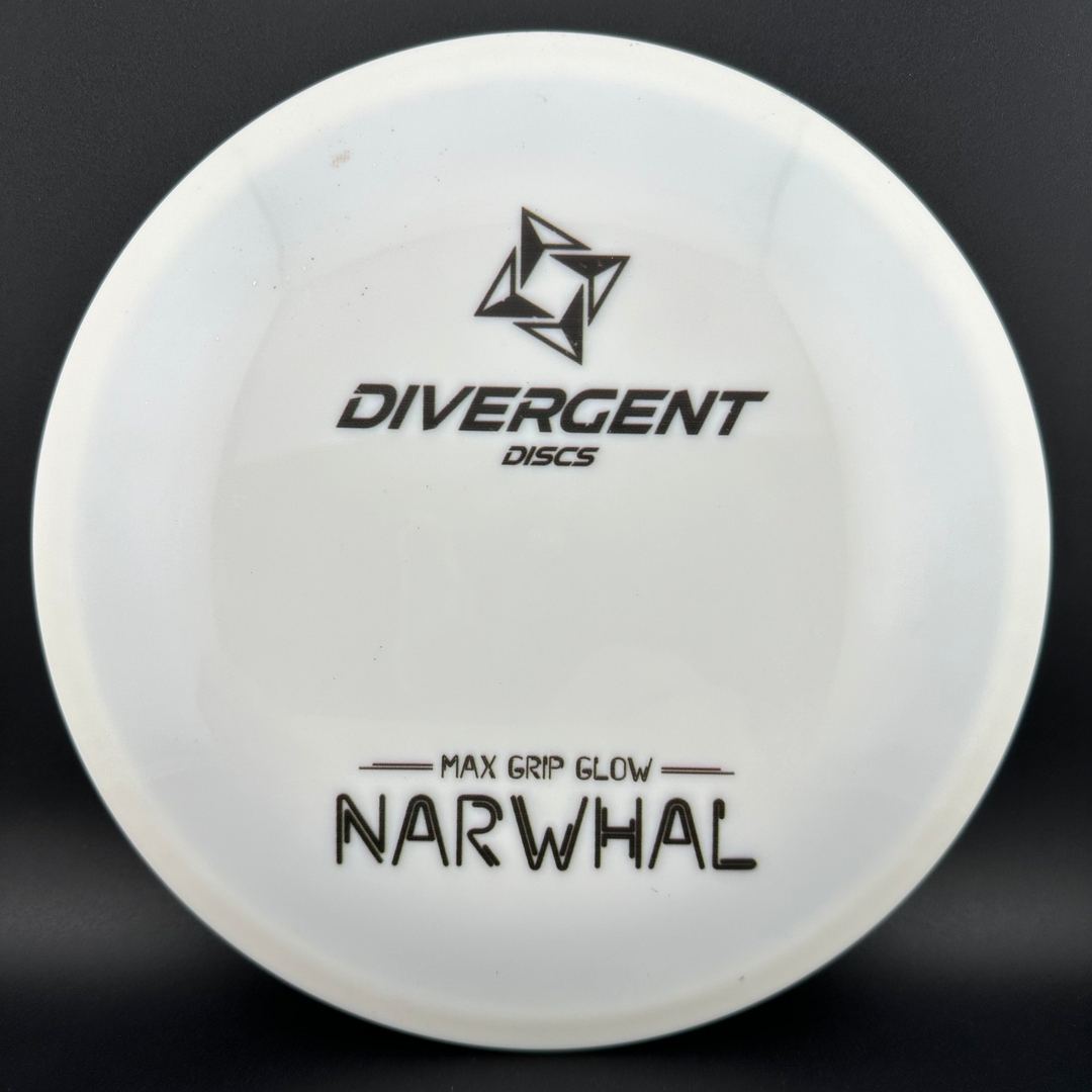 Max Grip Glow Narwhal Disc Golf Putter