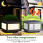 Solar Wall Lamp With Dimmable LED Aluminium - Korvel