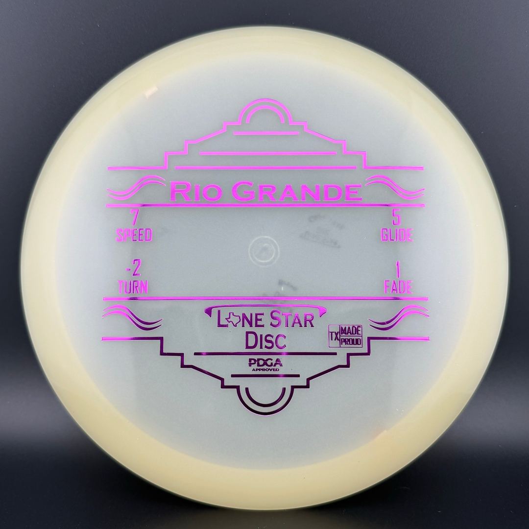 Bravo Glow Rio Grande - First Run Disc Golf Driver