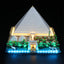 Compatible with LEGO 21058 Giza Pyramid building blocks, LED lighting fixtures, and building supporting lighting - Korvel