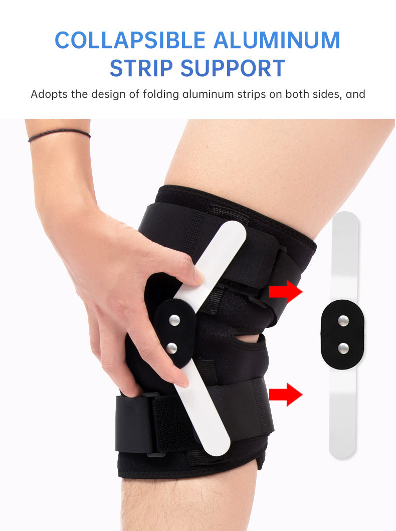 Adjustable hinged Patella Knee Support Brace for pain relief and knee joint protection - Korvel