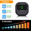 EMS Muscle Stimulator with LED Display USB Rechargeable Abdominal Belt Work Out Power Fitness Abdominal Men Women - Korvel