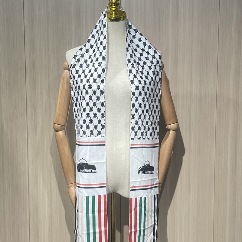Arabic scarf prayer scarf ethnic style scarf shawl scarf headscarf - Korvel