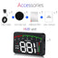 3.5 A900 HUD Head-Up Display Car-styling Hud Display Overspeed Warning Windshield Projector Alarm System Universal Auto - Korvel