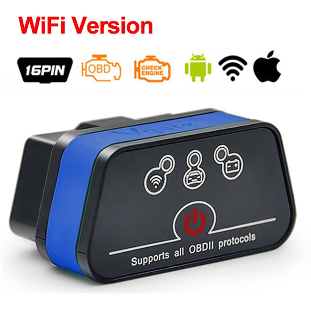 Vgate icar2 Bluetooth/Wifi OBD2 Diagnostic-tool ELM327 Bluetooth/wifi OBD 2 Scanner Mini ELM327 for android/PC/IOS Code Reader - Korvel