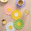 Creative Daisy Flower Household Oil and Heat Resistant Small Fresh Japanese and Korean Bowl and Plate Mats - Korvel