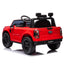 12V children's car remote control, authorized Ford Ranger, 2WD suitable for children aged 3-6. Red - Korvel