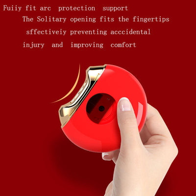 Child Safety Automatic Finger Trimmer Electric Nail Scissors Elderly Splash-proof Home Nail Scissors - Korvel