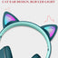 AKZ-022 RGB Luminous Cat Ear Wired Gaming Headset